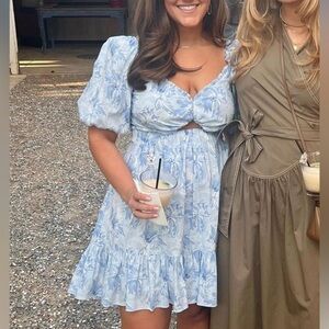 Cinq a sept blue dress - size 6